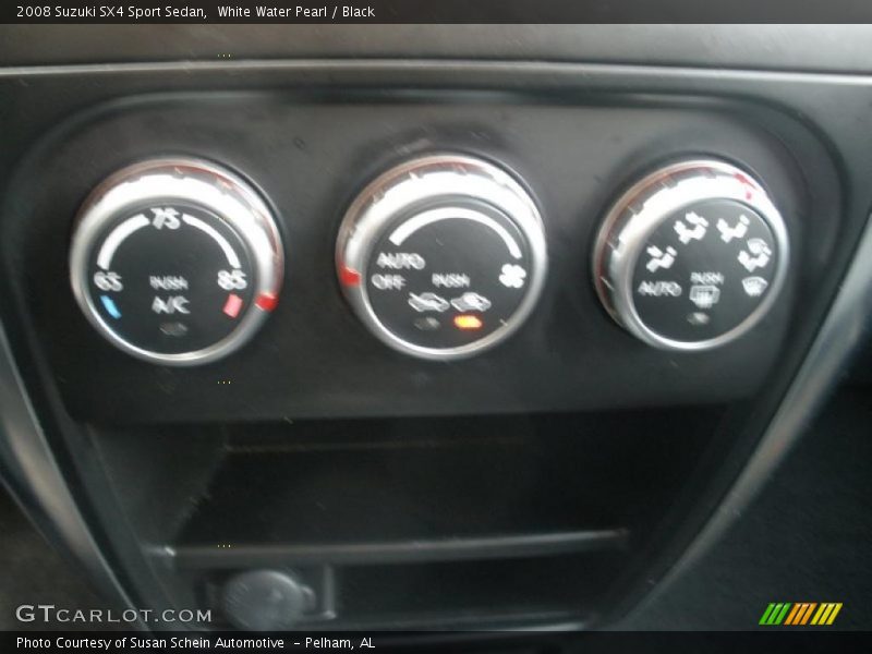 Controls of 2008 SX4 Sport Sedan