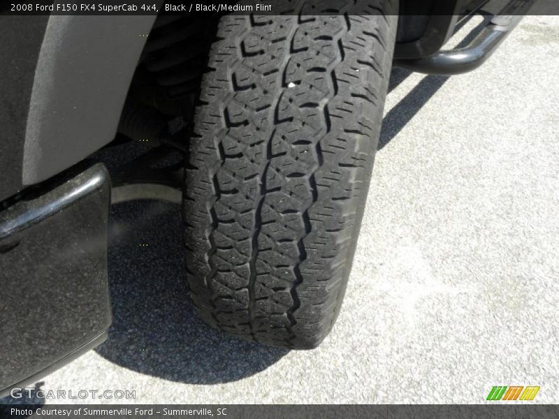 Black / Black/Medium Flint 2008 Ford F150 FX4 SuperCab 4x4