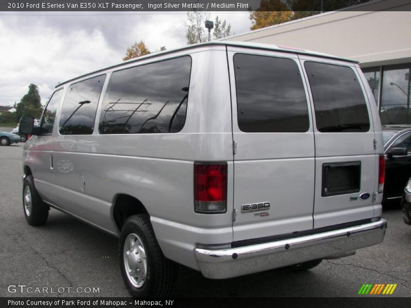 Ingot Silver Metallic / Medium Flint 2010 Ford E Series Van E350 XLT Passenger