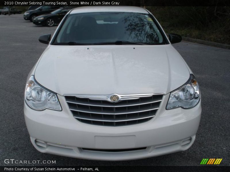 Stone White / Dark Slate Gray 2010 Chrysler Sebring Touring Sedan