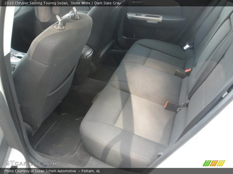Stone White / Dark Slate Gray 2010 Chrysler Sebring Touring Sedan