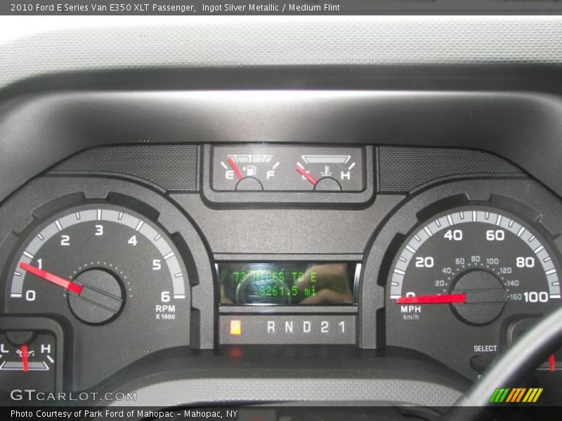 Ingot Silver Metallic / Medium Flint 2010 Ford E Series Van E350 XLT Passenger
