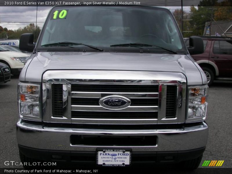 Ingot Silver Metallic / Medium Flint 2010 Ford E Series Van E350 XLT Passenger