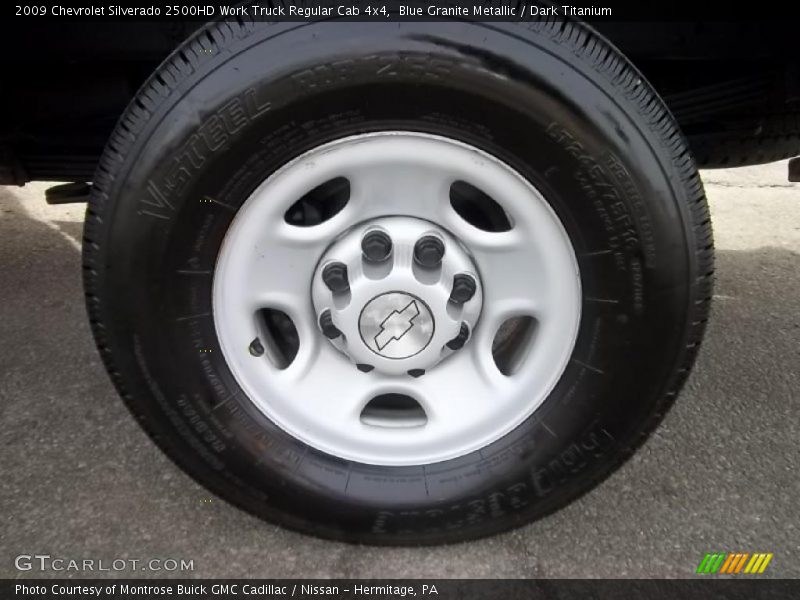 Blue Granite Metallic / Dark Titanium 2009 Chevrolet Silverado 2500HD Work Truck Regular Cab 4x4