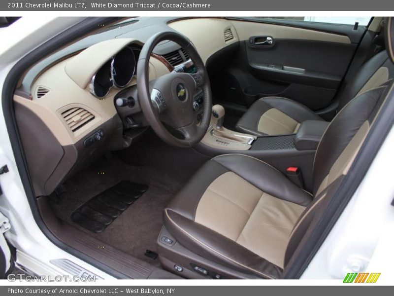 Cocoa/Cashmere Interior - 2011 Malibu LTZ 