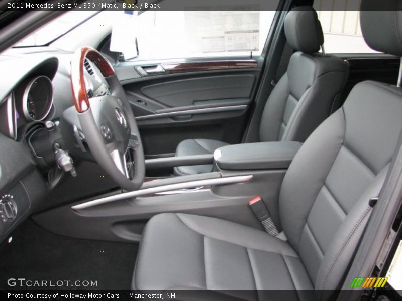 Black / Black 2011 Mercedes-Benz ML 350 4Matic