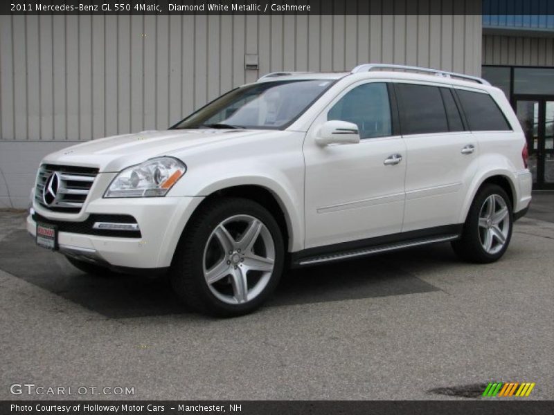 Diamond White Metallic / Cashmere 2011 Mercedes-Benz GL 550 4Matic