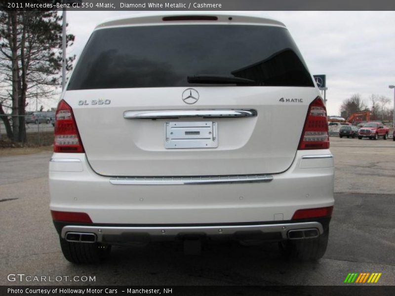 Diamond White Metallic / Cashmere 2011 Mercedes-Benz GL 550 4Matic