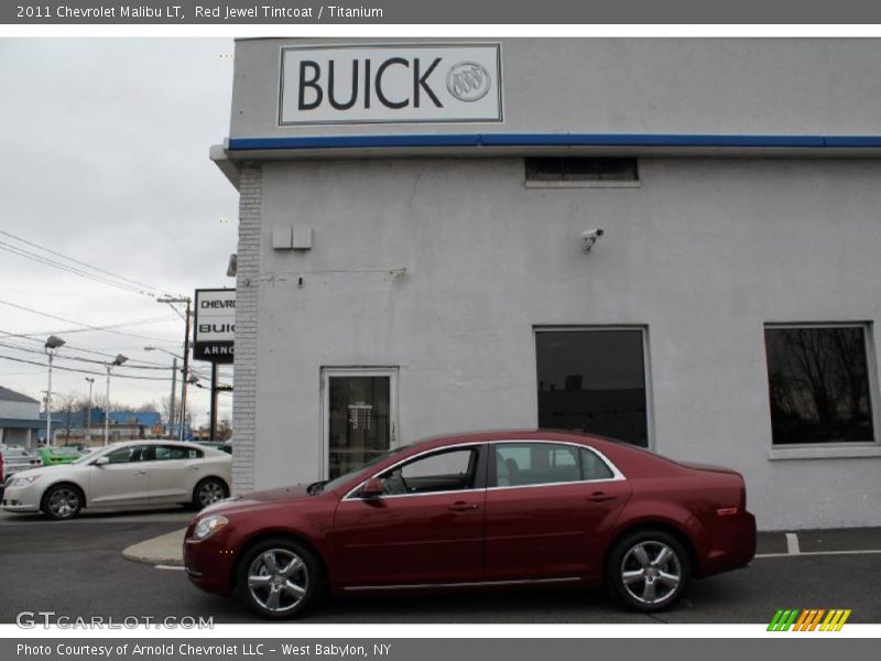 Red Jewel Tintcoat / Titanium 2011 Chevrolet Malibu LT