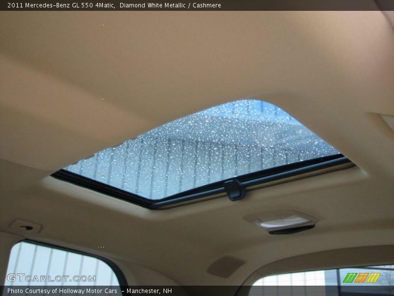 Diamond White Metallic / Cashmere 2011 Mercedes-Benz GL 550 4Matic