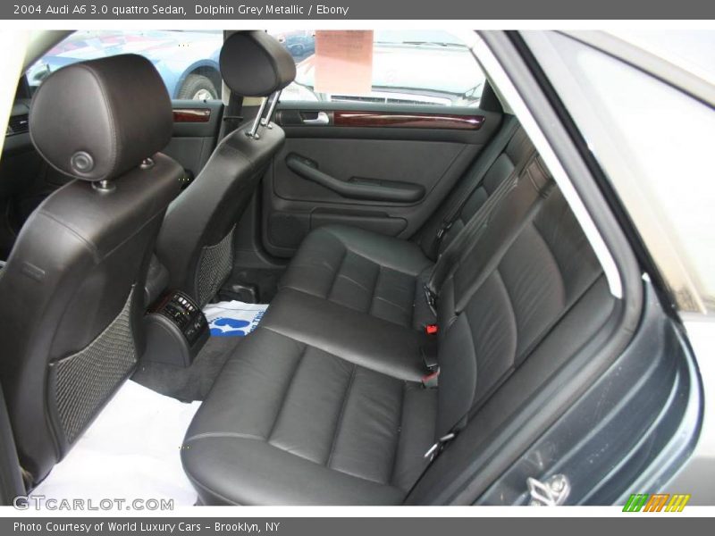 Dolphin Grey Metallic / Ebony 2004 Audi A6 3.0 quattro Sedan