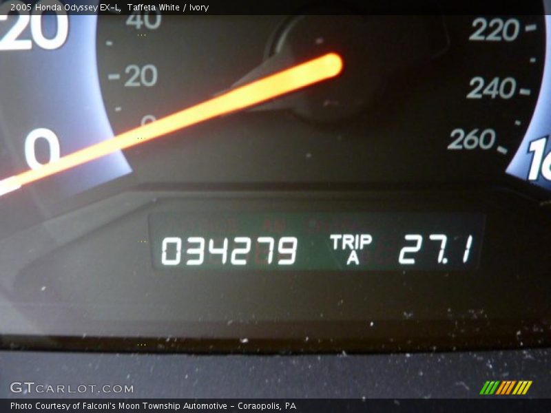 Taffeta White / Ivory 2005 Honda Odyssey EX-L