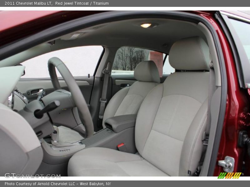 Red Jewel Tintcoat / Titanium 2011 Chevrolet Malibu LT