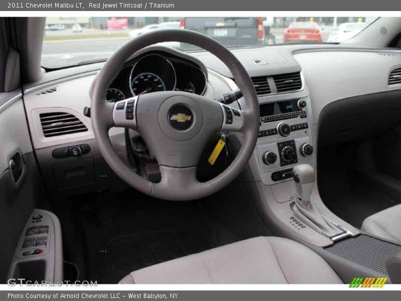 Red Jewel Tintcoat / Titanium 2011 Chevrolet Malibu LT