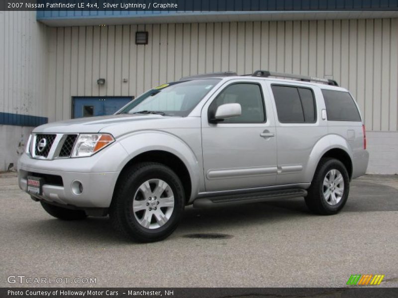 Silver Lightning / Graphite 2007 Nissan Pathfinder LE 4x4