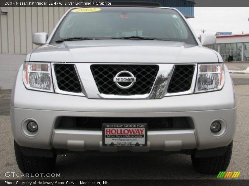 Silver Lightning / Graphite 2007 Nissan Pathfinder LE 4x4
