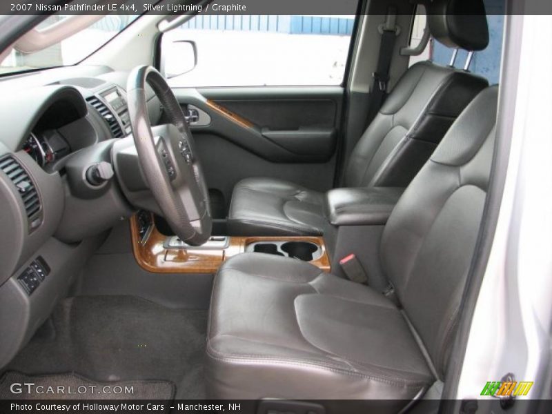 Silver Lightning / Graphite 2007 Nissan Pathfinder LE 4x4