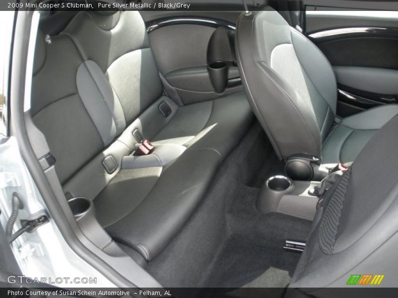 Pure Silver Metallic / Black/Grey 2009 Mini Cooper S Clubman