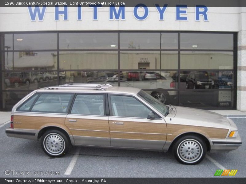 Light Driftwood Metallic / Beige 1996 Buick Century Special Wagon