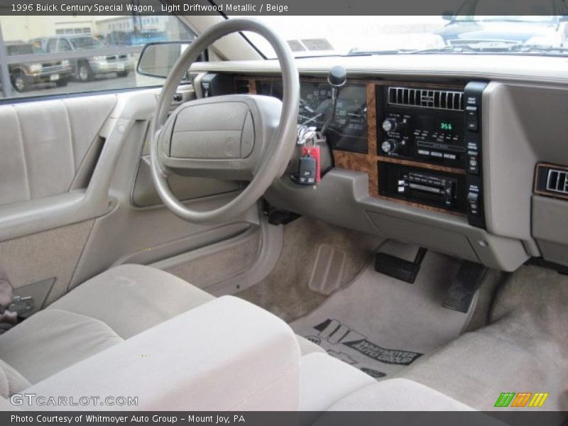 Dashboard of 1996 Century Special Wagon