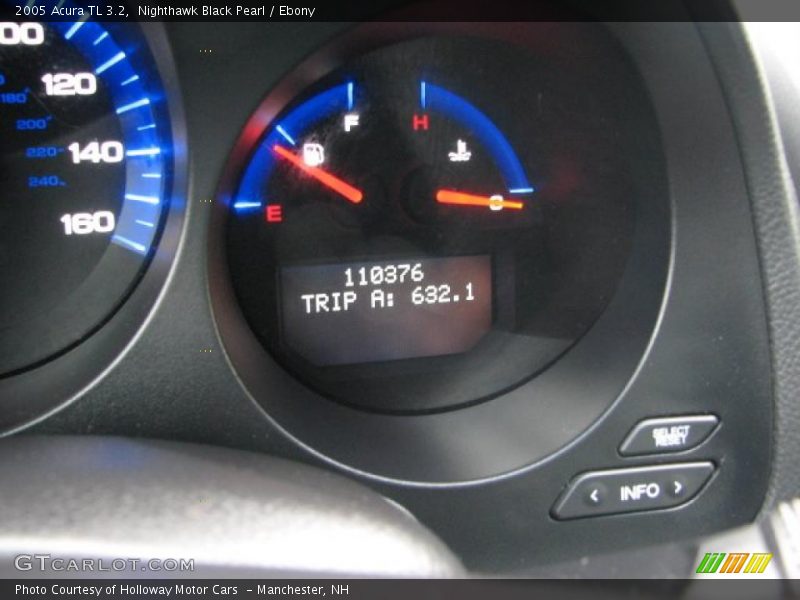 Nighthawk Black Pearl / Ebony 2005 Acura TL 3.2