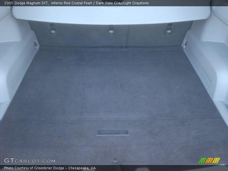 Inferno Red Crystal Pearl / Dark Slate Gray/Light Graystone 2005 Dodge Magnum SXT