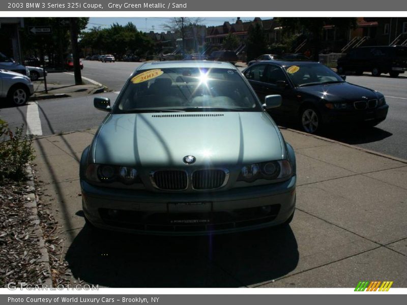 Grey Green Metallic / Sand 2003 BMW 3 Series 325i Coupe