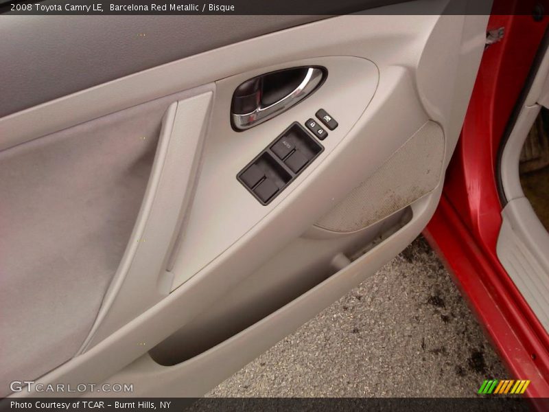 Barcelona Red Metallic / Bisque 2008 Toyota Camry LE