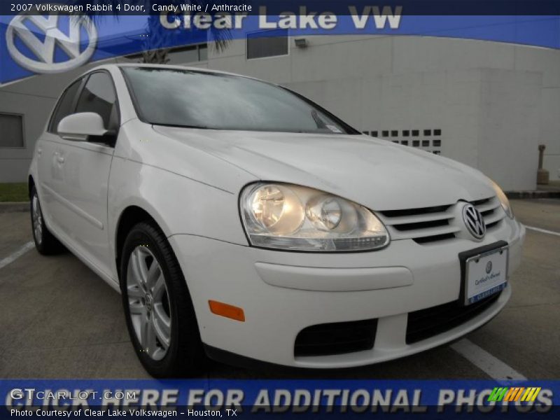 Candy White / Anthracite 2007 Volkswagen Rabbit 4 Door