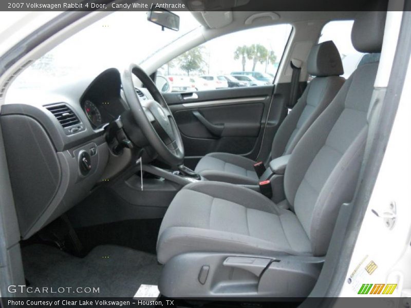  2007 Rabbit 4 Door Anthracite Interior