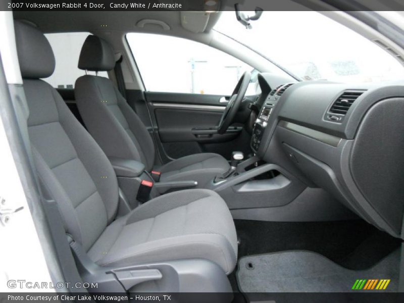  2007 Rabbit 4 Door Anthracite Interior