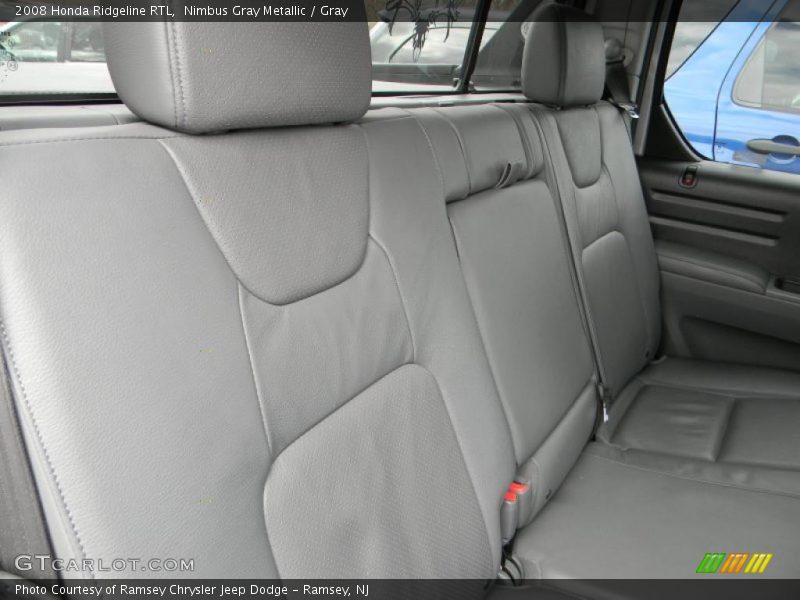 Nimbus Gray Metallic / Gray 2008 Honda Ridgeline RTL