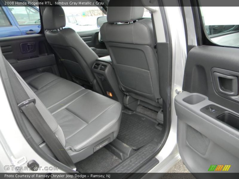 Nimbus Gray Metallic / Gray 2008 Honda Ridgeline RTL