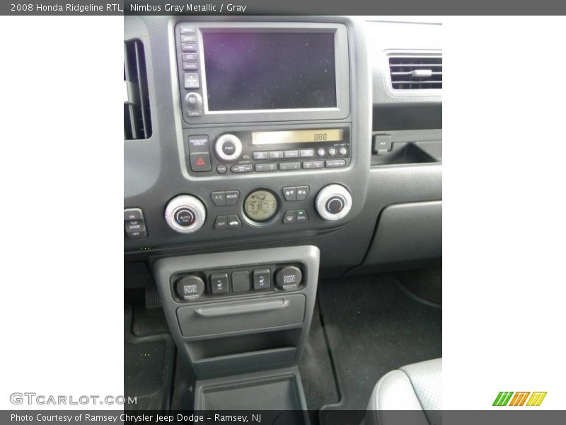 Nimbus Gray Metallic / Gray 2008 Honda Ridgeline RTL