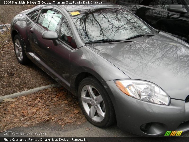 Titanium Gray Pearl / Dark Charcoal 2006 Mitsubishi Eclipse GS Coupe