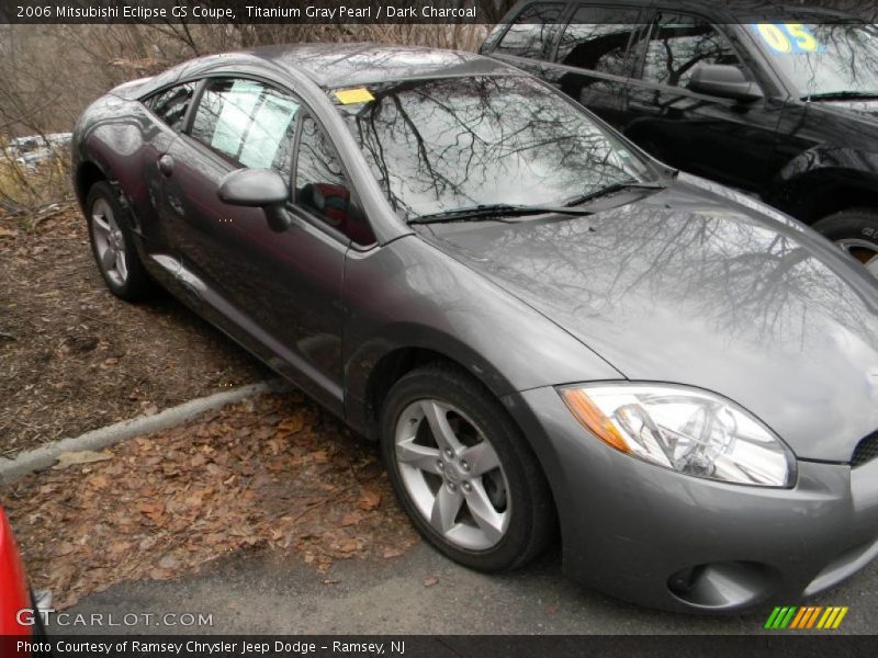Titanium Gray Pearl / Dark Charcoal 2006 Mitsubishi Eclipse GS Coupe