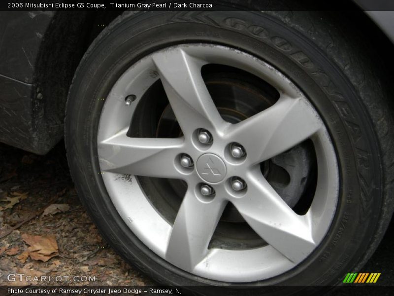 Titanium Gray Pearl / Dark Charcoal 2006 Mitsubishi Eclipse GS Coupe