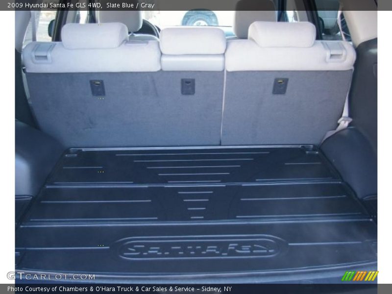 Slate Blue / Gray 2009 Hyundai Santa Fe GLS 4WD