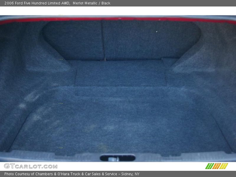 Merlot Metallic / Black 2006 Ford Five Hundred Limited AWD