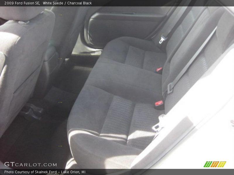 White Suede / Charcoal Black 2009 Ford Fusion SE