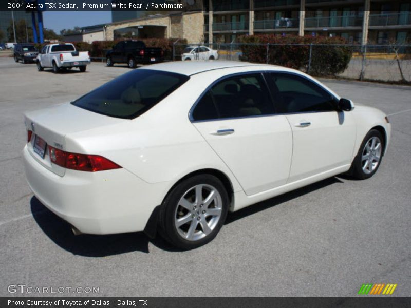 Premium White Pearl / Parchment 2004 Acura TSX Sedan