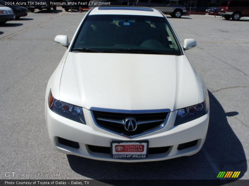 Premium White Pearl / Parchment 2004 Acura TSX Sedan