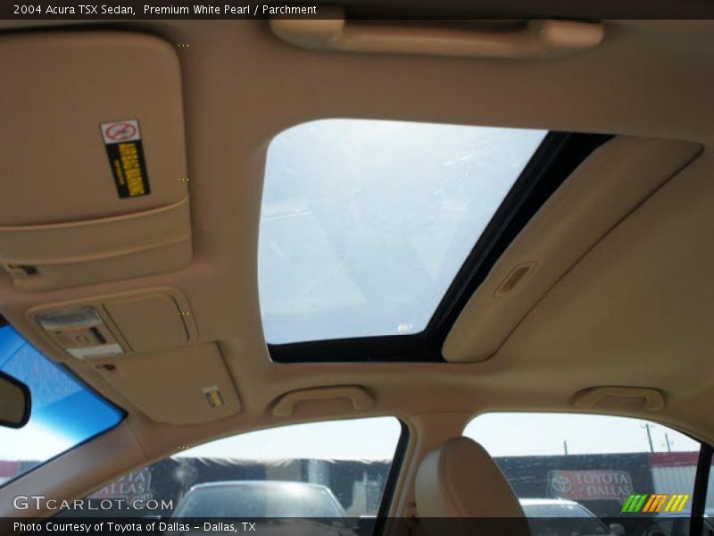 Premium White Pearl / Parchment 2004 Acura TSX Sedan
