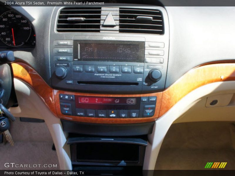 Premium White Pearl / Parchment 2004 Acura TSX Sedan