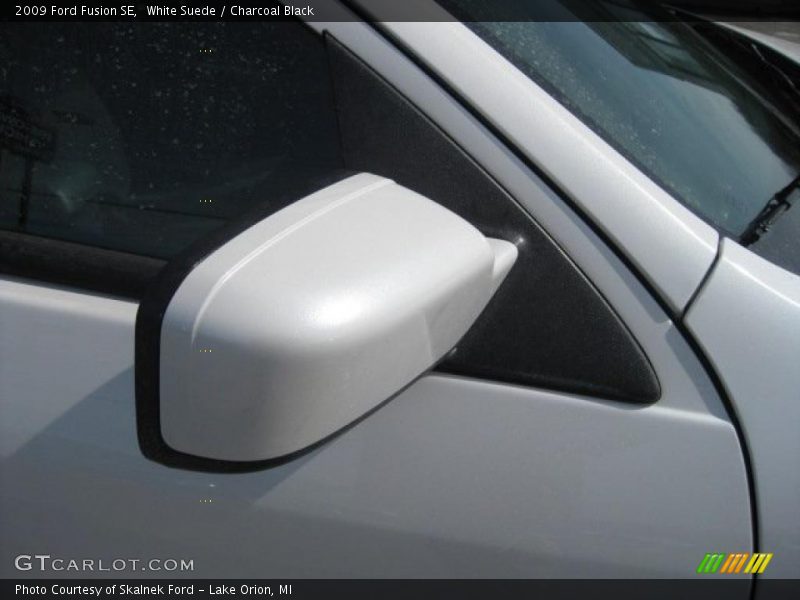 White Suede / Charcoal Black 2009 Ford Fusion SE