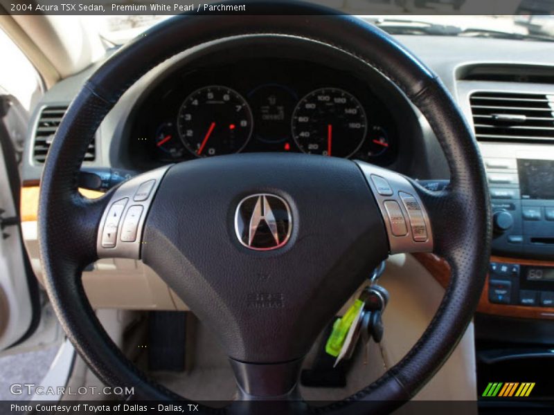 Premium White Pearl / Parchment 2004 Acura TSX Sedan