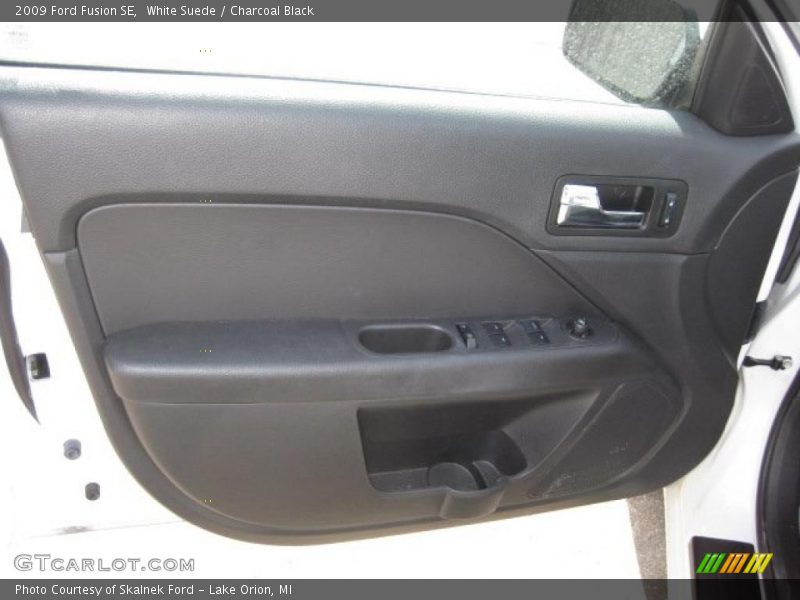 White Suede / Charcoal Black 2009 Ford Fusion SE