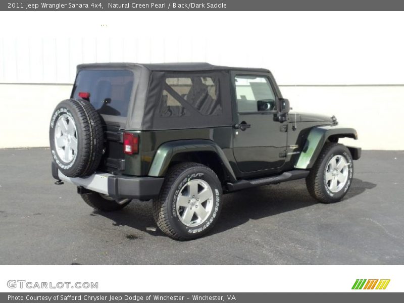  2011 Wrangler Sahara 4x4 Natural Green Pearl