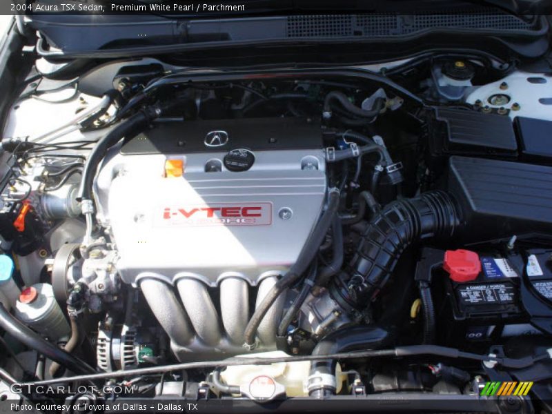 Premium White Pearl / Parchment 2004 Acura TSX Sedan