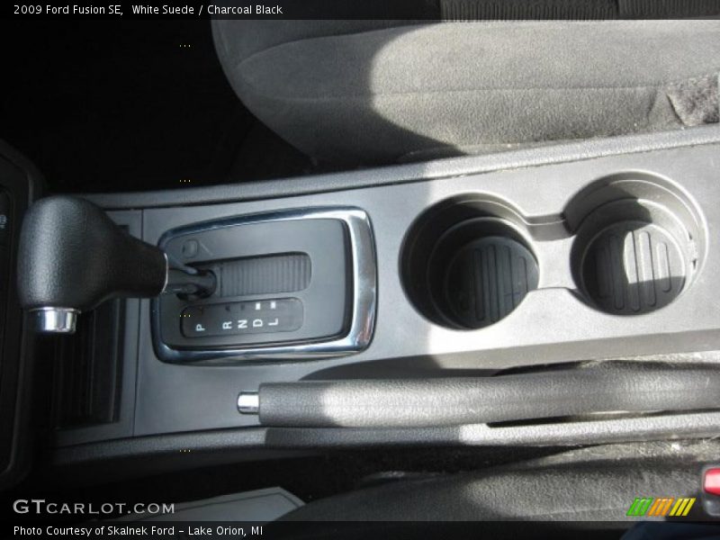 White Suede / Charcoal Black 2009 Ford Fusion SE